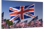 US and Union Jack Flag by Anonymous
