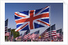 US and Union Jack Flag by Anonymous