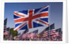 US and Union Jack Flag by Anonymous