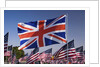 US and Union Jack Flag by Anonymous