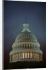 US Capitol in Fog by Anonymous