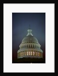 US Capitol in Fog by Anonymous