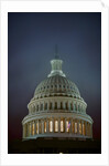 US Capitol in Fog by Anonymous