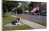 US Flag on Memorial Day, Concord, MA by Anonymous