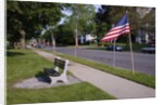US Flag on Memorial Day, Concord, MA by Anonymous