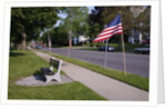 US Flag on Memorial Day, Concord, MA by Anonymous