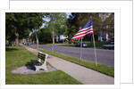 US Flag on Memorial Day, Concord, MA by Anonymous