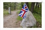 British Flag honoring losses during American Revolution by Anonymous