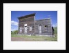 Deserted western town front by Anonymous