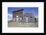 Deserted western town front by Anonymous