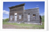 Deserted western town front by Anonymous