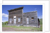 Deserted western town front by Anonymous
