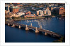 Sunrise Aerials of Boston, Cambridge and Charles River in New England by Anonymous