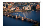 Sunrise Aerials of Boston, Cambridge and Charles River in New England by Anonymous