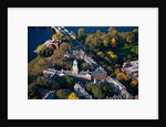 Sunrise Aerials of Eliot House Clock Tower, Harvard, New England by Anonymous