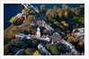 Sunrise Aerials of Eliot House Clock Tower, Harvard, New England by Anonymous