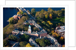 Sunrise Aerials of Eliot House Clock Tower, Harvard, New England by Anonymous