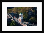 Sunrise Aerials of Eliot House Clock Tower, Harvard, New England by Anonymous