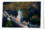 Sunrise Aerials of Eliot House Clock Tower, Harvard, New England by Anonymous