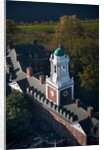 Sunrise Aerials of Eliot House Clock Tower, Harvard, New England by Anonymous