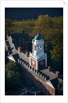 Sunrise Aerials of Eliot House Clock Tower, Harvard, New England by Anonymous