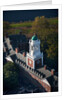 Sunrise Aerials of Eliot House Clock Tower, Harvard, New England by Anonymous
