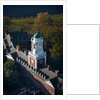 Sunrise Aerials of Eliot House Clock Tower, Harvard, New England by Anonymous