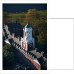 Sunrise Aerials of Eliot House Clock Tower, Harvard, New England by Anonymous