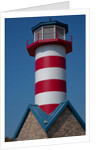 Grafton Illinois red and white striped lighthouse by Anonymous