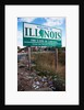 Welcome to Illinois and trash by Anonymous