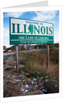 Welcome to Illinois and trash by Anonymous