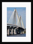 The Clark Bridge over the Mississippi River, also known as Cook Bridge, at Alton, Illinois by Anonymous