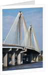 The Clark Bridge over the Mississippi River, also known as Cook Bridge, at Alton, Illinois by Anonymous