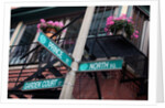 Street signs for intersection of Prince, North and Garden Court, historic North End, Boston, MA. by Anonymous