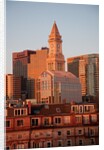 Boston Skyline at sunrise features Commerce House Tower, Boston, MA. by Anonymous