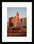 Boston Skyline at sunrise features Commerce House Tower, Boston, MA. by Anonymous