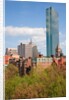 John Hanncock Tower at Back Bay in summer, Boston, MA by Anonymous