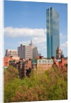 John Hanncock Tower at Back Bay in summer, Boston, MA by Anonymous