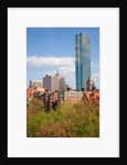 John Hanncock Tower at Back Bay in summer, Boston, MA by Anonymous