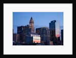 Boston Skyline at sunset features Commerce House Tower, Boston, MA. by Anonymous