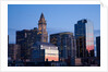 Boston Skyline at sunset features Commerce House Tower, Boston, MA. by Anonymous