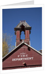 Fire Department steeple, Ridgeway, CO by Anonymous