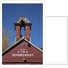 Fire Department steeple, Ridgeway, CO by Anonymous