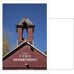 Fire Department steeple, Ridgeway, CO by Anonymous