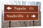 Signs to Tupelo and Nashville by Anonymous