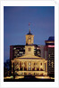State Capitol of Tennessee, Nashville at dusk by Anonymous