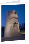 Martin Luther King Jr. National Memorial, a monument to civil rights leader, Washington, D.C. by Anonymous