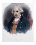 James Watt (1736-1819). Scottish inventor. Colored engraving. by Anonymous