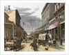 Virginia City in 1870. Main street. by Anonymous