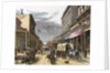 Virginia City in 1870. Main street. by Anonymous
